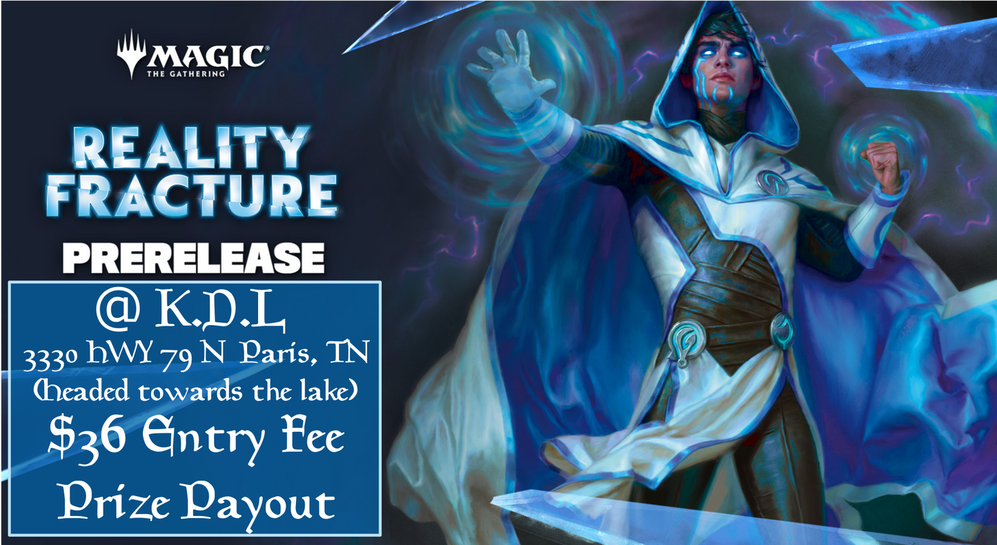 Magic the Gathering Reality Fracture Sunday Sealed Event Prerelease