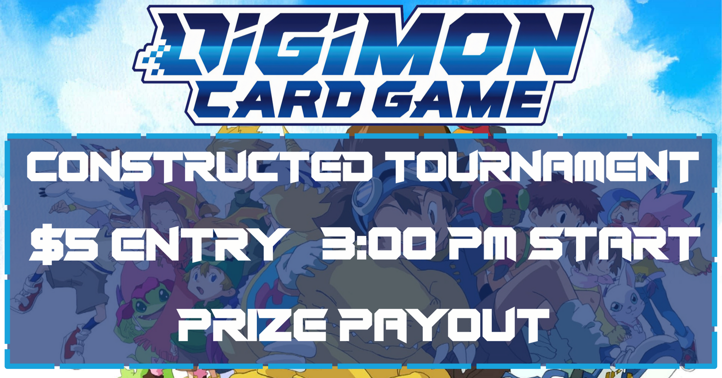 Digimon TCG Constructed Tournament