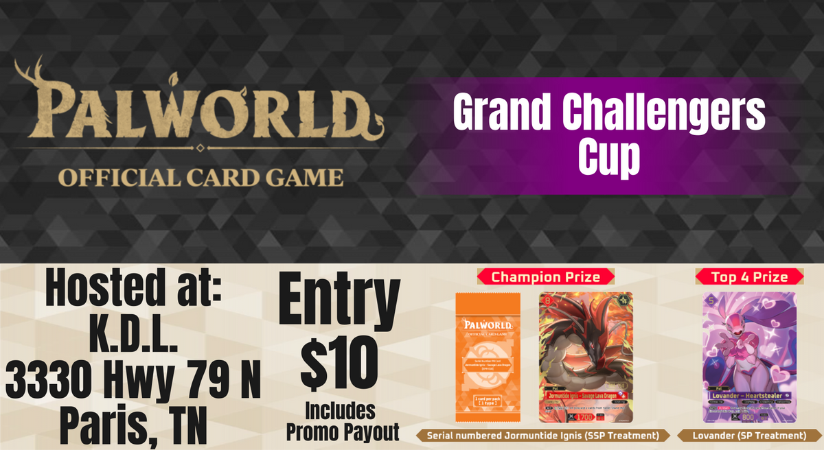 Palworld TCG Grand Challengers Cup